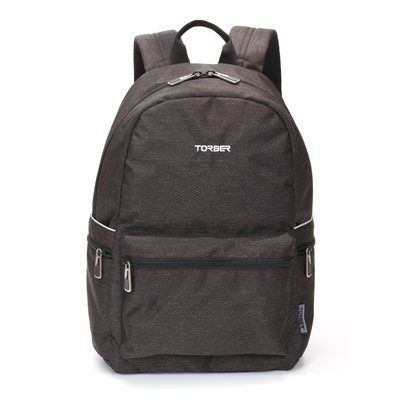 Torber Рюкзак Torber Graffi 15" T2671-GRE, черно-серый 20 л T2671-GRE
