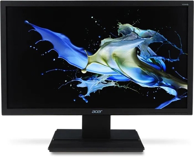 Acer Монитор Acer 21.5" V226HQLBbd (UM.WV6EE.B04/B01) 21.5" V226HQLBbd черный TN+film LED 16:9 DVI матовая 10000000:1 200cd 90гр/65гр 1920x1080 D-Sub FHD UM.WV6EE.B04/B01