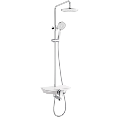 WeltWasser Душевая система WeltWasser WW DP 1020 WT 10000003185 Хром Белая 10000003185