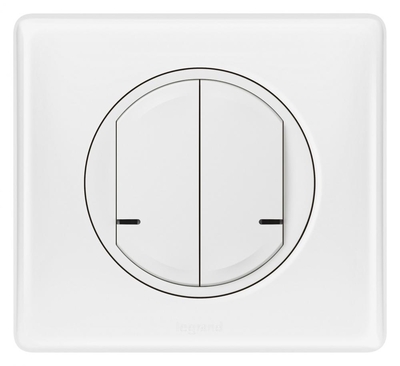 Legrand Legrand Celiane with NETATMO 2 клавиши (белый) 