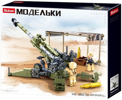 Sluban Конструктор "Гаубица" (258 деталей) в коробке Sluban M38-B0890
