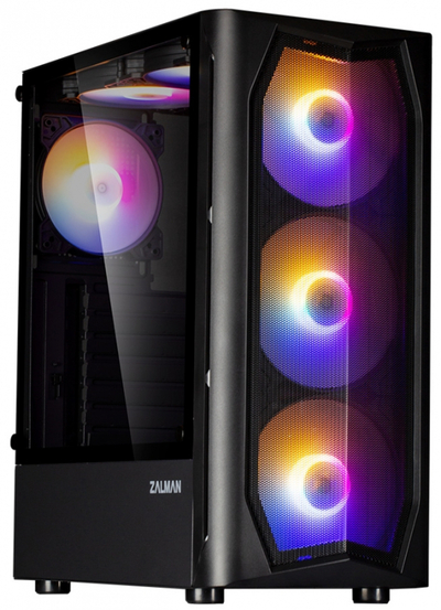Zalman Корпус Zalman N4 black (N4 rev.1) Miditower N4 ZALMAN N4 REV.1
