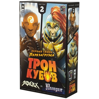 Lavka Games Настольная игра Lavka Games Трон кубов. Монах vs Паладин ТРК002