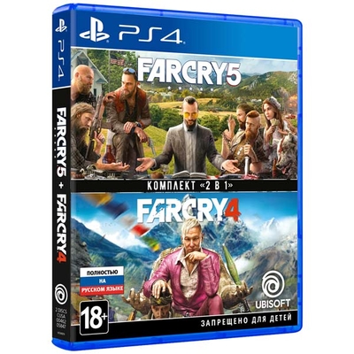 Ubisoft Игра для Xbox One Ubisoft Far Cry 4 + Far Cry 5