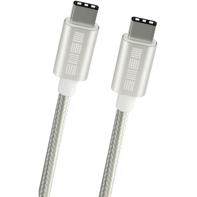 InterStep Кабель InterStep Type-C-Type-C, USB 2.0, 1 м, Silver (IS-DC-2TYPCUSNS-000B201) 