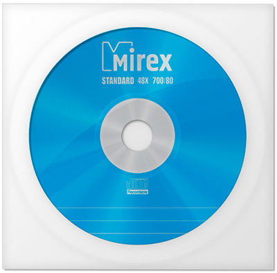 Mirex CD-R диск Mirex 700Mb 48х Standart (204930) 