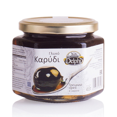 Delphi Грецкий орех в сиропе DELPHI 453г 