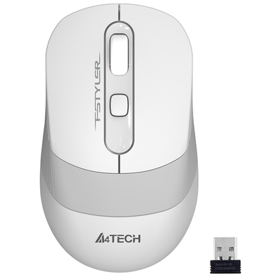 A4Tech Мышь A4Tech FStyler FG10 White/Grey 