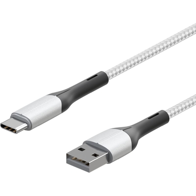 InterStep Кабель InterStep Type-C/USB2.0, 0,2 м, White (IS-DC-TPCUSNYWT-020B210) 