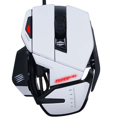 Mad Catz Игровая мышь MAD CATZ R.A.T. 4+ White 