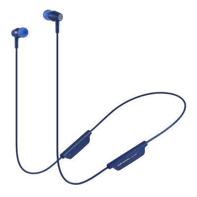 Audio-Technica Беспроводные нашуники с микрофоном Audio-Technica ATH-CLR100BT Blue 