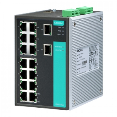 MOXA Коммутатор управляемый MOXA EDS-516A 