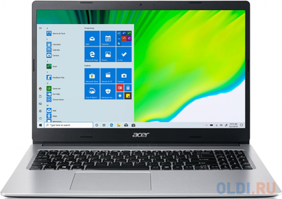 Acer Ноутбук Acer Aspire 3 A315-23-R4FJ (15.60 TN (LED)/ Athlon Silver 3050U 2300MHz/ 8192Mb/ SSD / AMD Radeon Graphics 64Mb) Без ОС [NX.HVUER.007] NX.HVUER.007
