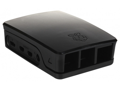 Qumo Корпус Qumo ABS Plastic case for Raspberry Pi 4 Black RS028 32899