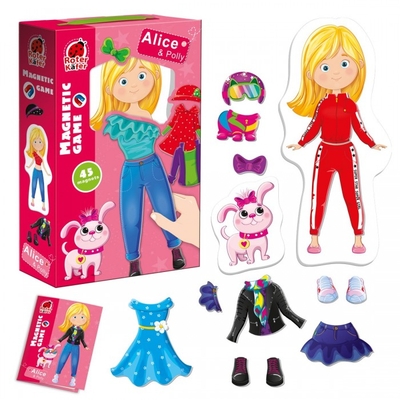Roter Kafer Roter Kafer Магнитная игра-одевашка Alice and Polly RK2120-02