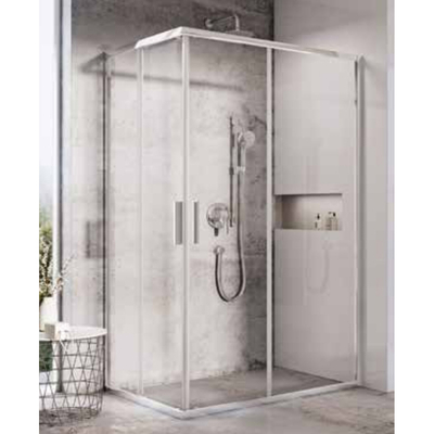 Ravak Душевая дверь Ravak Blix Slim BLSRV2K-80 X1XM40C00Z1 профиль Хром стекло Transparent X1XM40C00Z1