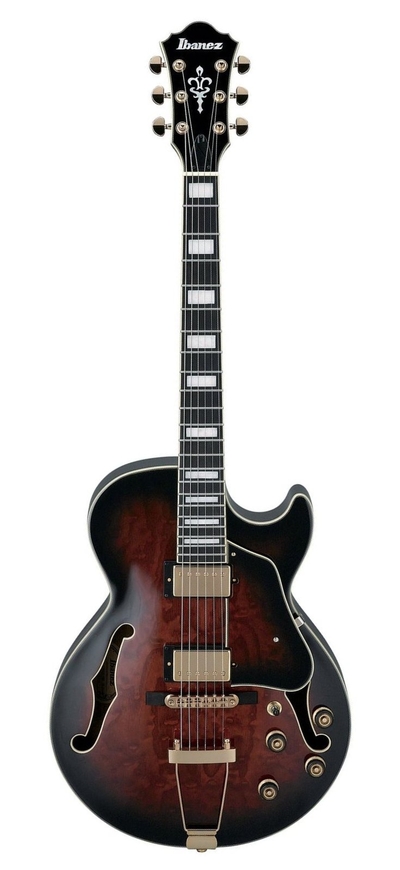 Ibanez Полуакустические гитары Ibanez AG95QA-DBS 