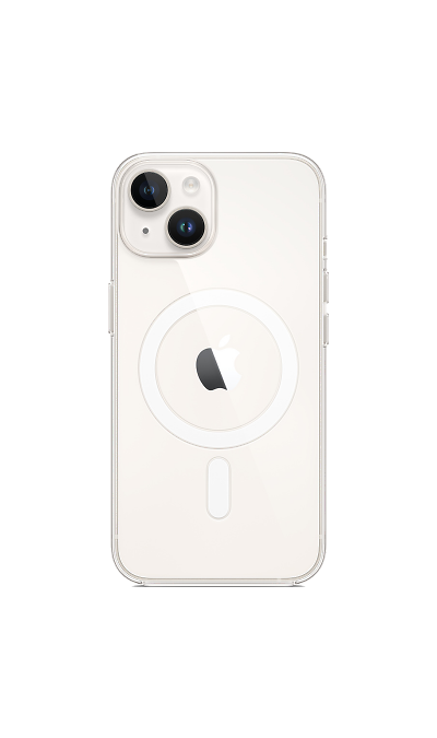Apple Чехол-крышка Apple MPU13 MagSafe для iPhone 14, прозрачный 