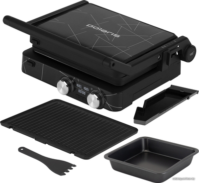 Polaris электрогриль POLARIS PGP2502 2000Вт съемные панели черный PGP 2502 
