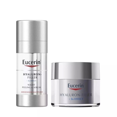 Eucerin Набор для ночного ухода: ночной крем 50 мл + ночной эксфолиант-сыворотка 30 мл Eucerin ЭХ99989438616