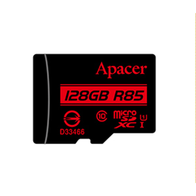 Apacer Карта памяти Apacer SDXC-micro 128GB (AP128GMCSX10U5-R) Class10 + SD Adapter AP128GMCSX10U5-R