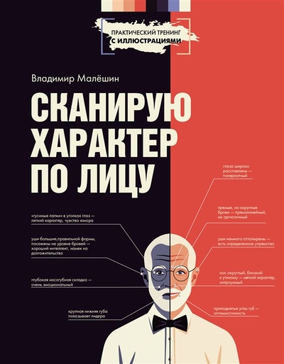 Книга: ИЗДАТЕЛЬСТВО "АСТ" Сканирую характер по лицу (Владимир Малёшин) 978-5-17-145979-6