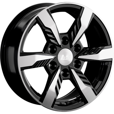 LS Колесный диск LS 1301 7.5x17/6x139.7 D106.1 ET30 BKF S083783