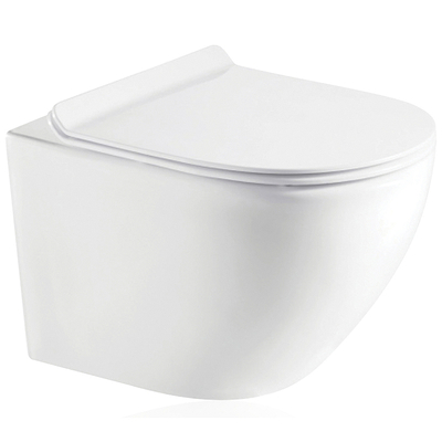 Koller Pool Унитаз Koller Pool Round RN-0520-RW подвесной с сиденьем Микролифт RN-0520-RW