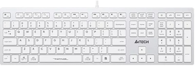 A4Tech клавиатура A4Tech fstyler fx50 (белый) 