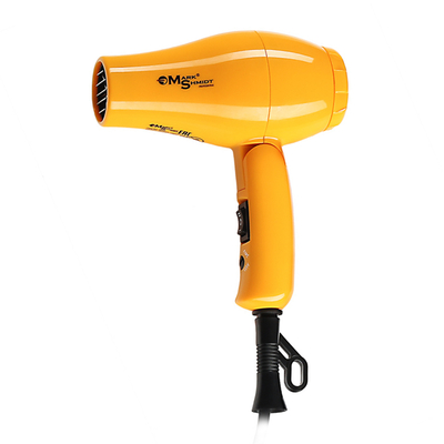 Mark Shmidt MARK SHMIDT Фен Mark Shmidt дорожный складной жёлтый, 1 насадка + диффузор 1000W MS9908 