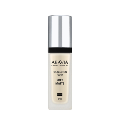 Aravia ARAVIA Крем тональный матирующий для лица, 01 / foundation SOFT MATTE 30 мл L018