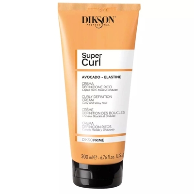 Dikson Крем с авокадо и эластином для кудрявых и вьющихся волос Curl Definition Cream, 200 мл Dikson ЭХ99989439982