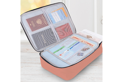 Hoff Органайзер для хранения документов Handy Home д370 ш270 в100 коралловый Hoff Org-06 