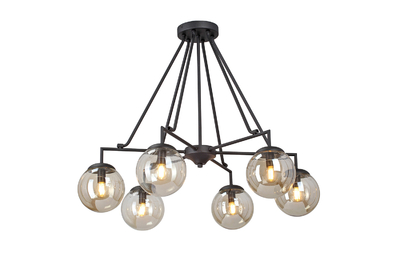 Vitaluce Люстра Vitaluce V3780-1/6PL E14 черная 