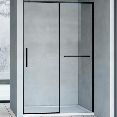 Vincea Душевая дверь Vincea Slim Soft 120 VDS-1SS120CLB профиль Черный стекло прозрачное VDS-1SS120CLB