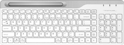 A4Tech клавиатура A4Tech fstyler fbk25 (белый/серый) 
