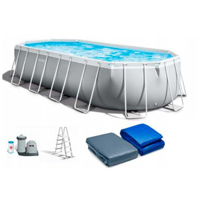 Intex Каркасный бассейн Intex 26798 610x305x122 см Каркасный бассейн Prism Frame 610х305x122 см 26798