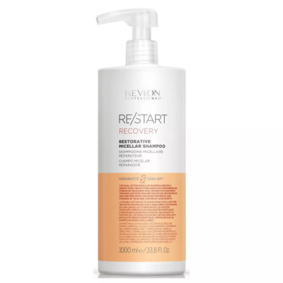 Revlon Professional Мицеллярный шампунь для поврежденных волос Restorative Micellar Shampoo, 1000 мл Revlon Professional ЭХ99989442529