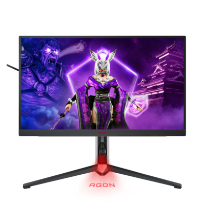 AOC Монитор 27" AOC black с поворотом экрана (IPS, 2560x1440, 170Hz, HDR1000, 0.5 ms, 178°/178°, 600 cd/m,80M) AGON AG274QXM AG274QXM