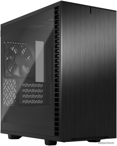 Fractal Design Корпус mATX Fractal Design FD-C-DEF7M-02 черный, без БП, стенка из закаленного стекла, USB 3.1 Gen 2 Type-C, 2*USB 3 Define 7 Mini Black TG Light Tint FD-C-DEF7M-02