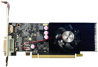 AFOX Видеокарта PCI-E Afox 2GB GDDR5 64bit 16nm 1228/6000MHz DVI-D/HDMI RETAIL GeForce GT1030 (AF1030-2048D5L7) AF1030-2048D5L7