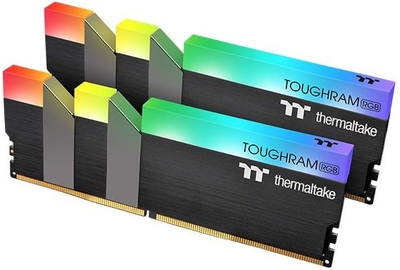 Thermaltake Модуль памяти DDR4 16GB (2*8GB) Thermaltake TOUGHRAM RGB PС4-24000 3000MHz CL16 радиатор 1.35V retail R009D408GX2-3000C16B 