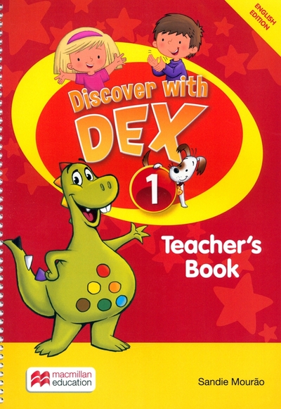 Книга: Macmillan Education Discover with Dex 1 Teacher's Book with Digital Teacher's Book, книга для учителя по английскому языку для детей 9781786321459