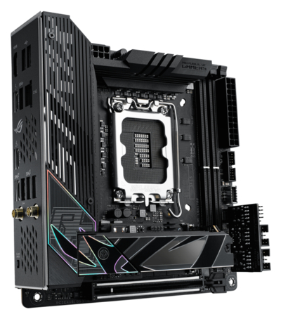 ASUS Материнская плата mini-ITX ASUS 90MB1CM0-M0EAY0 (LGA1700, Z790, 2*DDR5 (7600), 2*SATA 6G RAID, 2*M.2, PCIE, 2.5Glan, WiFi ROG STRIX Z790-I GAMING WIFI 90MB1CM0-M0EAY0