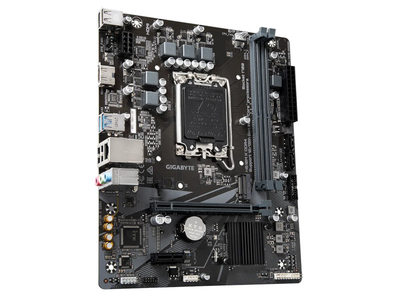 Gigabyte Материнская плата mATX GIGABYTE (LGA1700, H610, 2*DDR4 (3200), 2*SATA 6G, M.2, 2*PCIE, Glan, 2*USB 3.2, 4*USB 2.0, HDMI) RTL H610M K DDR4 