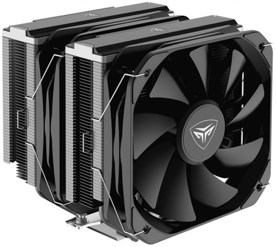 PCCooler Кулер PCCooler S115X/1200/1700/20XX/AM4/AM5 (TDP 250W, 2x130mm PWM FAN, 6 тепловых трубок 6мм, 400-1600RPM, 10-29dBa) G6 BK 