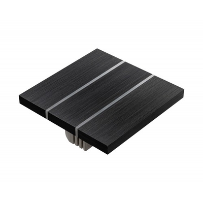 Sibling Выключатель Sibling Люкс - 3 кнопочный Powerlite-LS3B без 0 (чёрный) 
