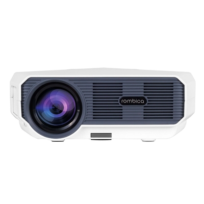 ROMBICA Проектор Rombica MPR-L740 LCD, 1280×720, 16:9, 4:3, 3200lm, 3000:1, 30000 часов, HDMI, VGA, 2*USB Type-A 2.0, AV, AC-in, mini-jack Ray Eclipse (white) MPR-L740