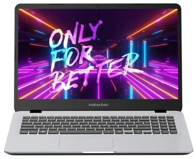 Maibenben Ноутбук Maibenben R3-4300U/8GB/256GB SSD/Radeon Graphics/15,6" FHD IPS/Linux/Silver M543 M5431SA0LSRE0
