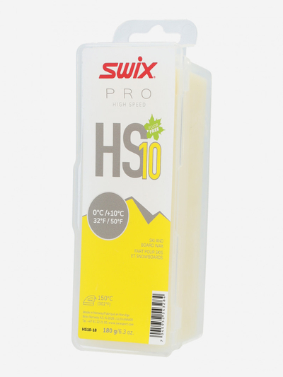 Swix Мазь скольжения Swix HS10 0C/+10C, Желтый HS10-18S1D-.